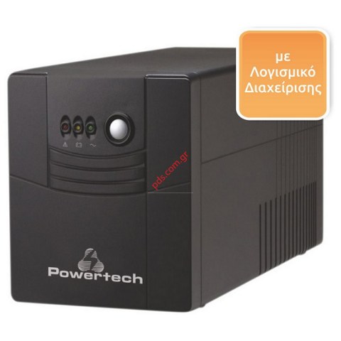 Line Interactive UPS Powertech PT-1500, 1500VA, 900W Black Box