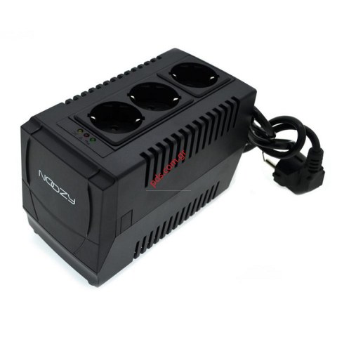 Power Stabilizer POWERTECH 1500VA with 3 Schuko German outlets Power Stabilizer POWERTECH 1500VA with 3 Schuko German outlets