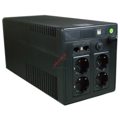 Σύστημα μπαταριών Line Interactive UPS Powertech PT1500 Power 1500VA Box