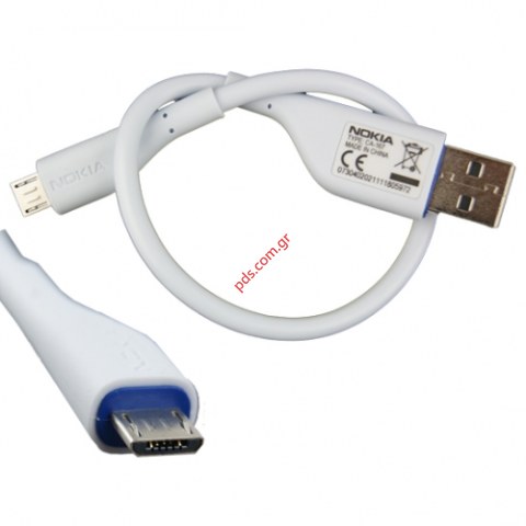 Original Datacable Nokia Micro-USB CA-167 bulk White Original Datacable Nokia Micro-USB CA-167 bulk White