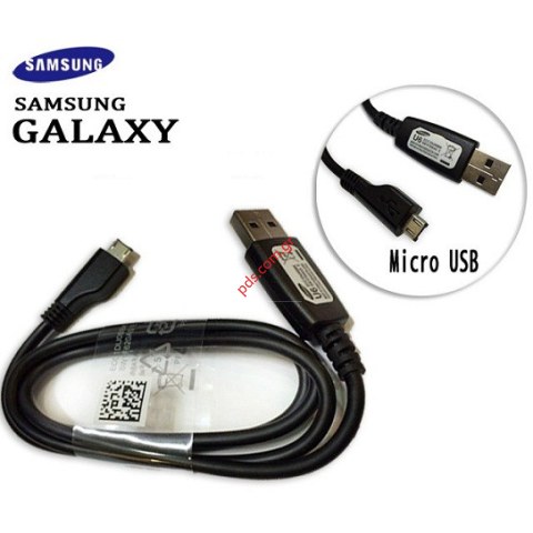 Original data cable MicroUSB Samsung APCBU20BBE Black Bulk Original data cable MicroUSB Samsung APCBU20BBE Black Bulk