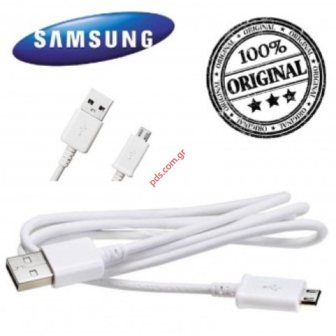Original data cable MicroUSB Samsung ECB-DU4AWE White (1 m) Bulk Original data cable MicroUSB Samsung ECB-DU4AWE White (1 m) Bulk