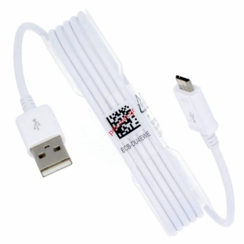 Original Datacable Samsung ECB-DU4AWE MicroUSB 1.5M white Blister.