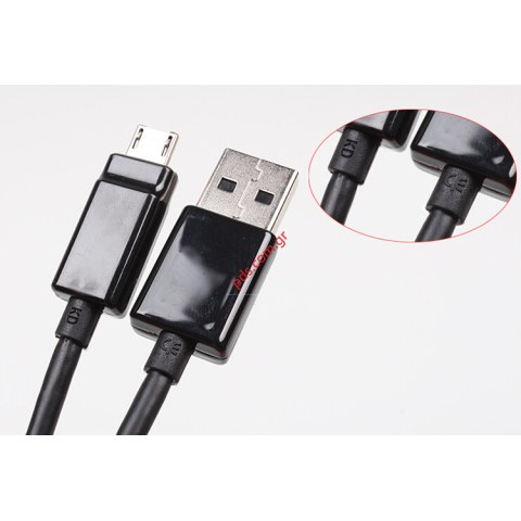 Original USB Data cable LG G2 D802 MicroUSB Black bulk