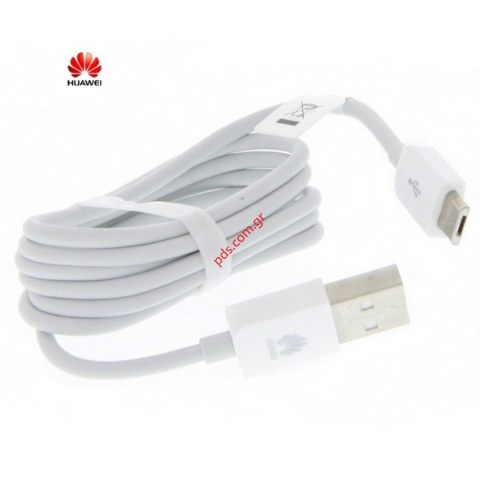 Original USB Huawei EC-803 MicroUSB White (C02450768A) Data cable Huawei bulk.