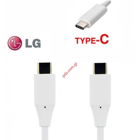 Original Cable Type C LG Nexus 5 H790 (MCS-N04ER) MALE TO MALE - 1M White BULK
