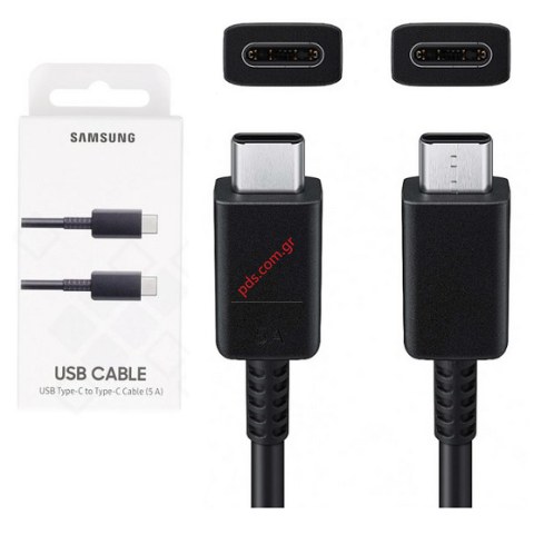 Original Samsung Datacable EP-DN975BBEGWW USB-C to USB-C Black Blister. Original Samsung Datacable EP-DN975BBEGWW USB-C to USB-C Black Blister.