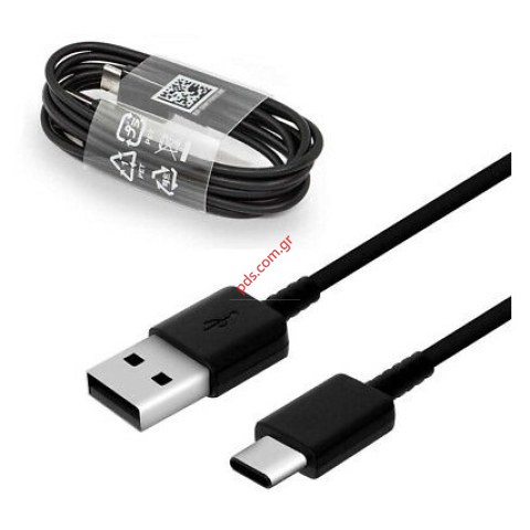 Original Data Cable Samsung Type-C EP-DR140ABE 0.8m Black (Bulk) Original Data Cable Samsung Type-C EP-DR140ABE 0.8m Black (Bulk)