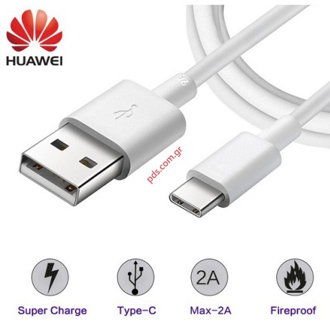 Original data cable USB TYPE-C Huawei AP51 (BULK) LX 1289 1M