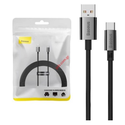 Καλώδιο Baseus Superior Series Fast Charging Data Cable USB A to USB-C 100W 2m Cluster Black P10320102114 Blister