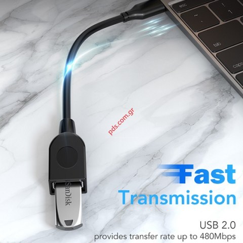 Καλώδιο μετατροπής OTG Cabletime USB TYPE-C to USB 2.0 Female 0.15CM Adaptor Black