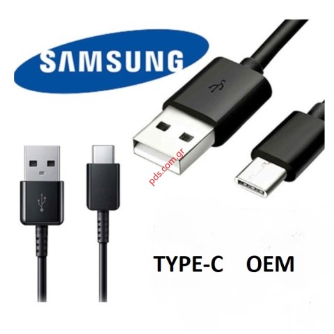 Cable USB Samsung EP-DG970BBE (OEM) TYPE-C Black 1.2M Bulk Cable USB Samsung EP-DG970BBE (OEM) TYPE-C Black 1.2M Bulk