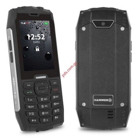 Αδιάβροχο κινητό τηλέφωνο Hammer 4 IP68 2.8inch Black σε μαύρο χρώμα Box (ΚΑΤΟΠΙΝ ΠΑΡΑΓΓΕΛΙΑΣ)
