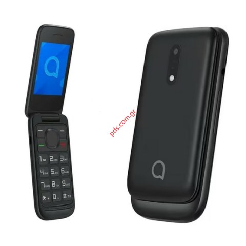 Κινητό τηλέφωνο Alcatel 2057D Volcano black σε μαύρο χρώμα Box