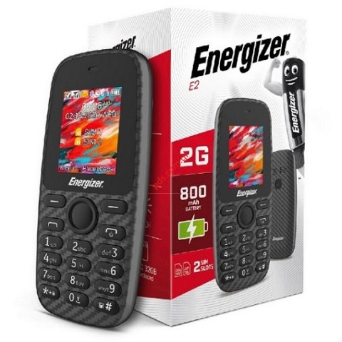 Κινητό τηλέφωνο Energizer Energy E2 32MB/2GB Dual Sim 2G 1.77 Μαύρο Box