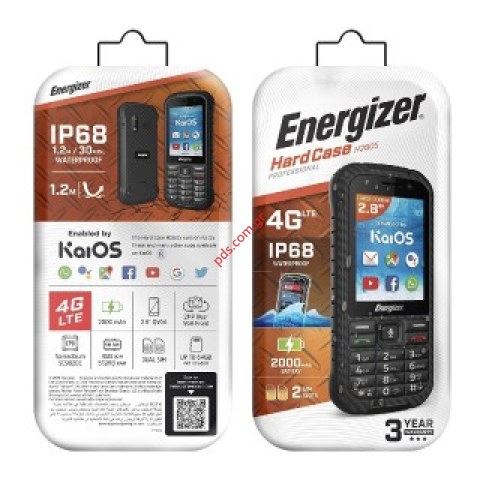 Κινητό τηλέφωνο Energizer Hard Case H280S 4G Dual Sim 512MB/4GB 2.8