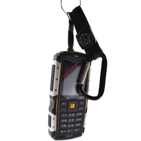 Κινητό τηλέφωνο Flame FOX Stone (Dual Sim) 2 Waterproof Li-Ion 2570mAh με ελληνικό πληκτρολόγιο και μενού ΕΞΑΝΤΛΗΘΗΚΑΝ