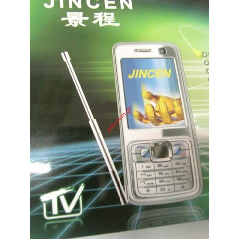 Κινητό τηλέφωνο JC730 με αναλογική τηλεόραση και ραδιόφωνο 