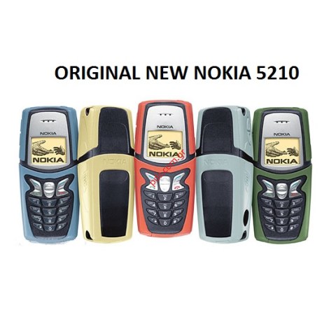 Original mobile phone Nokia 5210 (NEW BULK) COLORS