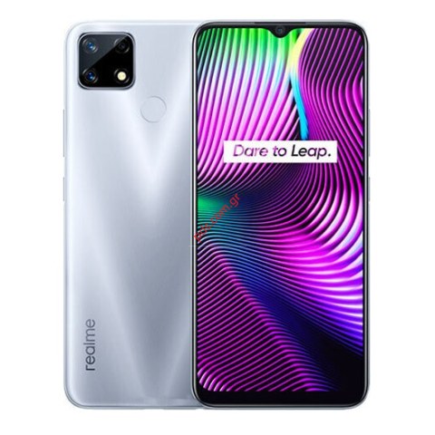 Κινητό τηλέφωνο Realme 7i Dual Sim 6.5inch 4GB/64GB σε ασημί χρώμα Glory Silver  Box