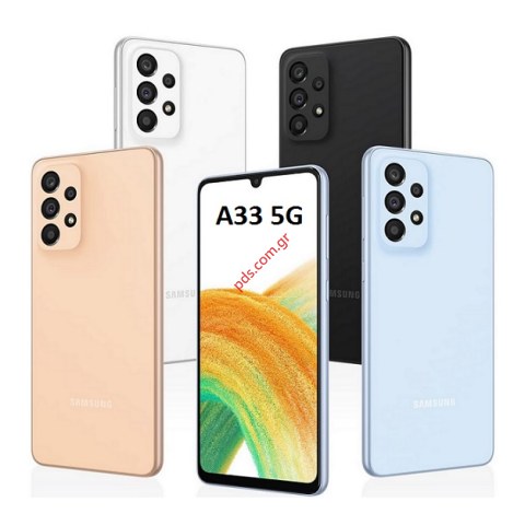 Κινητό τηλέφωνο Samsung A33 5G Galaxy A336B 6GB/12GB Box white, blue