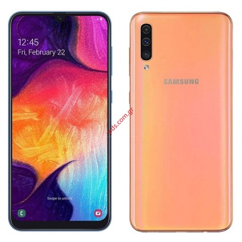Smartphone Samsung A505F Galaxy A50 2019 Dual Sim 6.4 4G 4GB/128GB Coral  Smartphone Samsung A505F Galaxy A50 2019 Dual Sim 6.4 4G 4GB/128GB Coral
