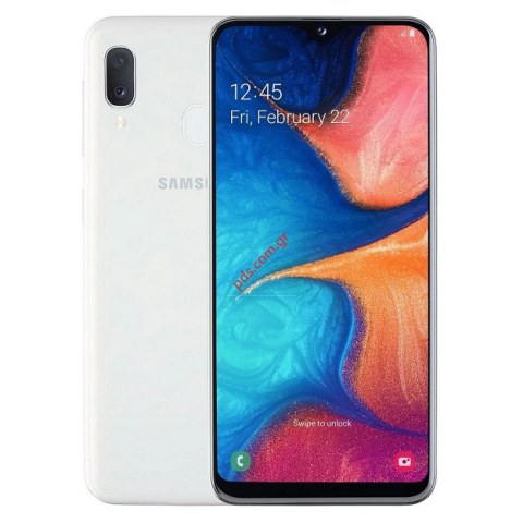 Κινητό τηλέφωνο Samsung Galaxy A20e 2019 DS White 5.8 SM-A202F 4G 3GB/32GB σε λευκό χρώμα