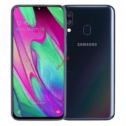Κινητό τηλέφωνο Samsung Galaxy A40 DS Black 5.9 SM-A405F/DS 4G 4GB/64GB σε μαύρο χρώμα (USED GRADE A + BOX)