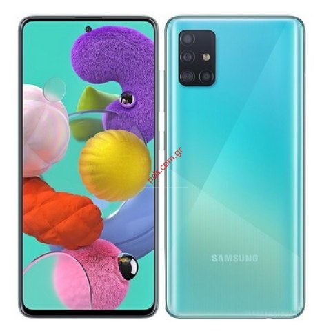 Κινητό τηλέφωνο Samsung Galaxy A51 4/128GB Turquoise μπλέ SM-A515F Dual Sim BOX