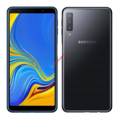 Κινητό τηλέφωνο Samsung Galaxy A7 2018 DS Black 6.0 4G (SM-A750F/DS) 4/6GB/64GB σε μαύρο χρώμα