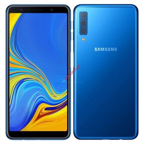 Κινητό τηλέφωνο Samsung Galaxy A7 2018 DS Blue 6.0 4G (SM-A750F/DS) 4/6GB/64GB σε μπλέ χρώμα