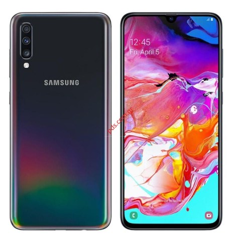 Κινητό τηλέφωνο Samsung Galaxy A70 2019 DS Black 6.7 4G (SM-A705F/DS) 6/8GB/128GB σε Μαύρο χρώμα