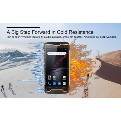 Κινητό τηλέφωνο Smartphone CUBOT King Kong CS, 5 inch, 2/16GB, Android 10 Go Edition, IP68 EU Box (ΕΞΑΝΤΛΗΘΗΚΑΝ)