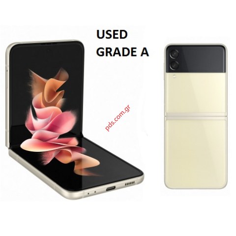 Smartphone Samsung Galaxy Z Flip 3 (SM-F711B) 8/128GB Cream USED Grade A Box Smartphone Samsung Galaxy Z Flip 3 (SM-F711B) 8/128GB Cream USED Grade A Box