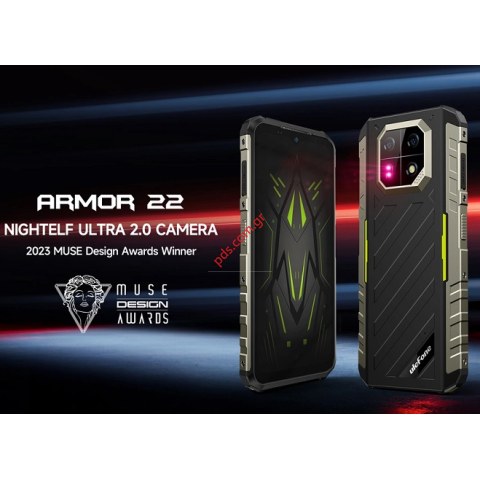 Κινητό τηλέφωνο Smartphone Ulefone 22, 6.58 inch 8GB, 128GB, Lion 6600mAh, Black μαύρο χρώμα IP68/69 Box