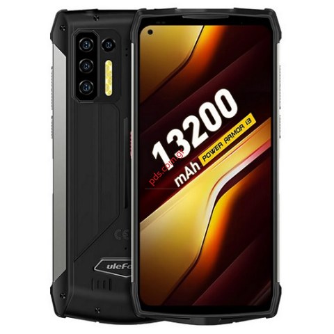 Κινητό τηλέφωνο Smartphone Ulefone Power Armor 13, IP68/IP69K, 6.81 inch 8/256GB, 13200mAh Black Box