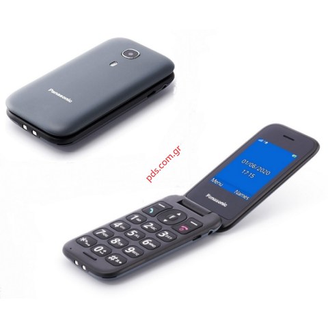 Panasonic KX-TU400EXC 2.4 inch Grey MicroSD μέχρι 32GB, Bluetooth, SOS Box