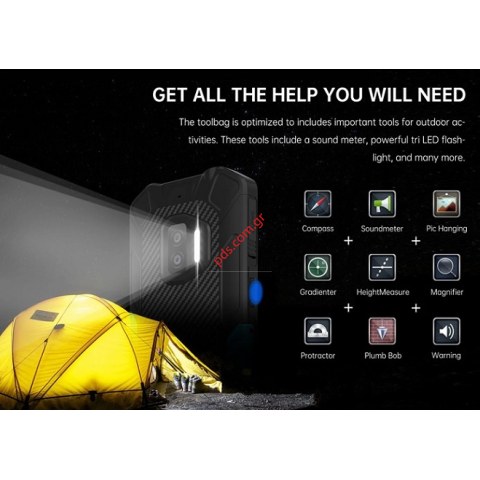 Smartphone OUKITEL WP12 Pro, IP68/IP69K, 5.5 inch 4/64GB, Octa-core Black Box