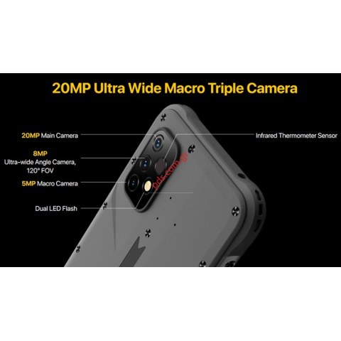 Smartphone UMIDIGI BISON X10 Pro, 6.53 inch 4/128GB, Android 11 Grey