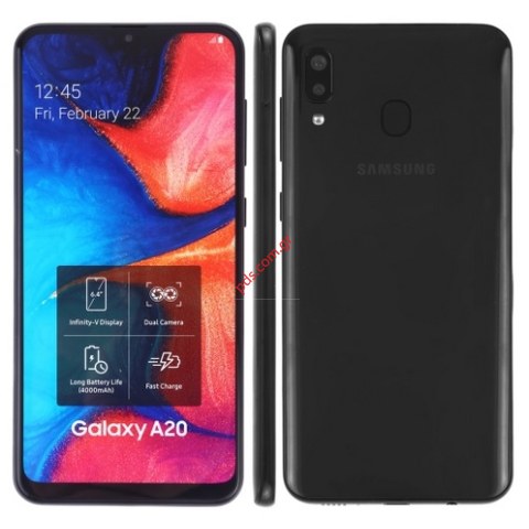 Κινητό βιτρίνας Samsung Galaxy A20 A205 2019 DUMMY Απομίμιση συσκευής (ΔΕΝ ΛΕΙΤΟΥΡΓΕΙ - ΕΙΝΑΙ ΨΕΥΤΙΚΟ) σε διάφορα χρώματα