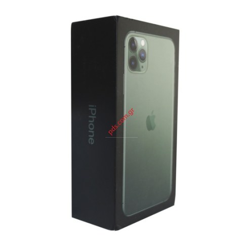 Γνήσιο κουτί τηλεφώνου Apple iPHONE 11 Pro Max Green (άδειο) Original Used box σε μαύρο πράσινο χρώμα (ΕΞΑΝΤΛΗΘΗΚΑΝ)