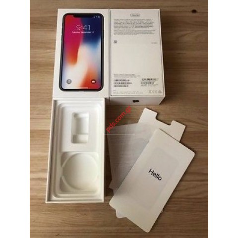 Γνήσιο κουτί τηλεφώνου iPhone X Box άδειο συσκευασίας empty