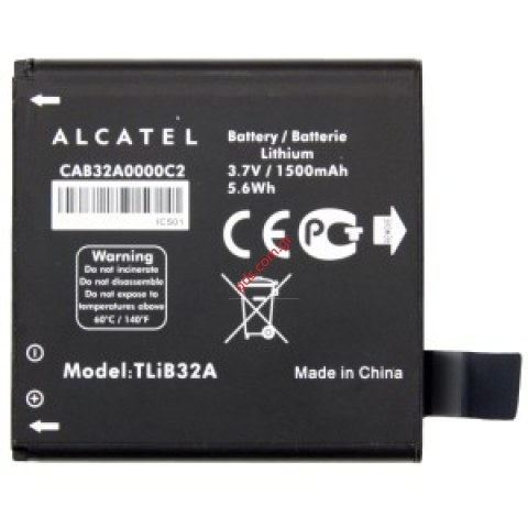 Γνήσια μπαταρία Alcatel 991D, 992D TLiB32A (Bulk) CAB32A0000C2 Γνήσια μπαταρία Alcatel 991D, 992D TLiB32A (Bulk) CAB32A0000C2