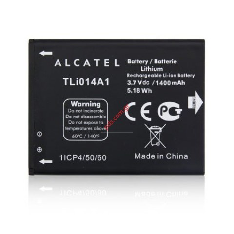 Γνήσια μπαταρία Alcatel OT 4010D (TLi014A1) Bulk Lion 1400mah