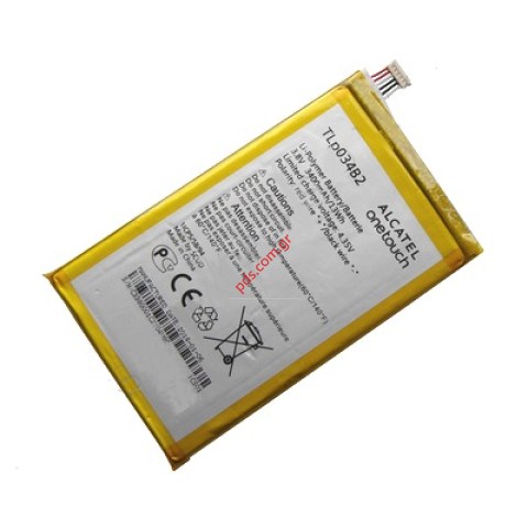 Γνήσια μπαταρία Alcatel OT 8020X One Touch Hero, OT 7050Y One Touch Pop S9 (BULK) Lion 3400mah Γνήσια μπαταρία Alcatel OT 8020X One Touch Hero, OT 7050Y One Touch Pop S9 (BULK) Lion 3400mah