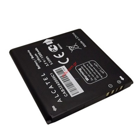 Γνήσια μπαταρία Alcatel OT-BY78 (CAB32A0000C1) LiIon 1500mah 3.7V Blister