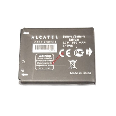 Γνήσια μπαταρία Alcatel OT282 (CAB31L0000C1) Lion 1000mah Bulk (LIMITED)