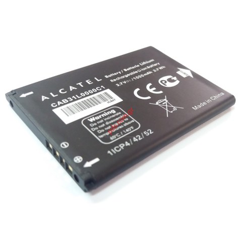 Γνήσια μπαταρία Alcatel OT282 (CAB31L0000C1) Lion 1000mah Bulk (LIMITED) Γνήσια μπαταρία Alcatel OT282 (CAB31L0000C1) Lion 1000mah Bulk (LIMITED)