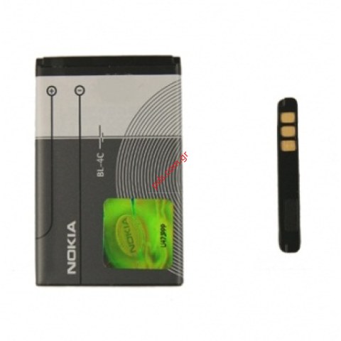 Γνήσια μπαταρία BL-4C NOKIA Li-Ion 890 mAh (BULK χωρίς συσκευασία)