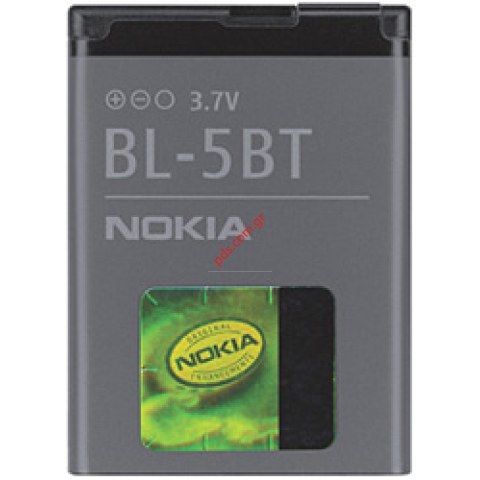 Γνήσια μπαταρία BL-5BT Nokia 2600 Classic, 7510 Li-Ion 870 mAh (Bulk/χωρίς συσκευασία) Γνήσια μπαταρία BL-5BT Nokia 2600 Classic, 7510 Li-Ion 870 mAh (Bulk/χωρίς συσκευασία)